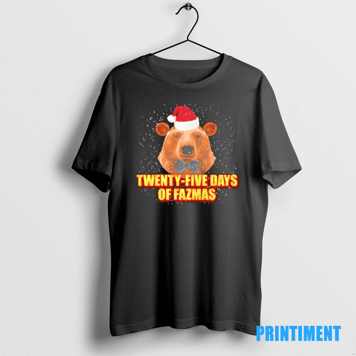 Official Twenty Five Days Of Fazmas Bear Christmas Tee Sweater