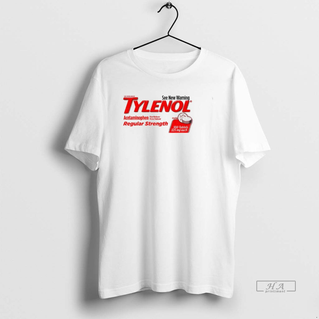 Official Tylenol Acetaminophen See New Warning Regular Strength