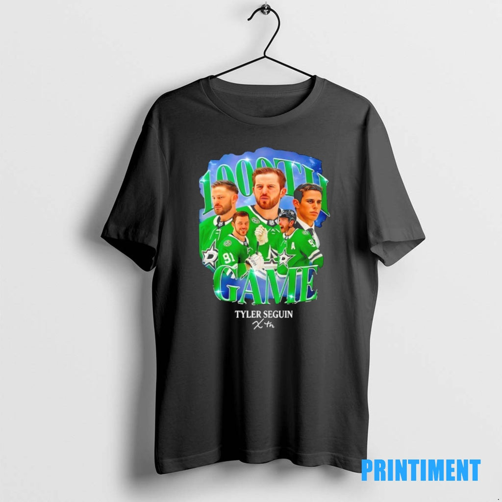 Official Tyler Seguin Dallas Stars 1000th Game Graphic Tee Sweater