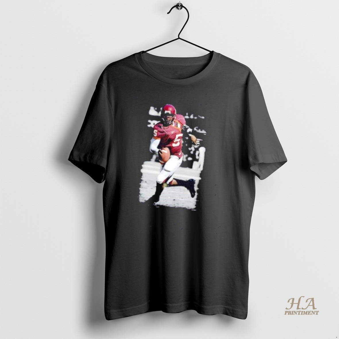 Official Tyrod Taylor Running Virginia Tech Hokies Shirt