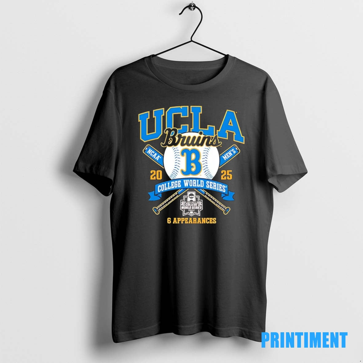 Official Ucla Bruins 6 Appearances College World Series Bound 2025 Tee Sweater