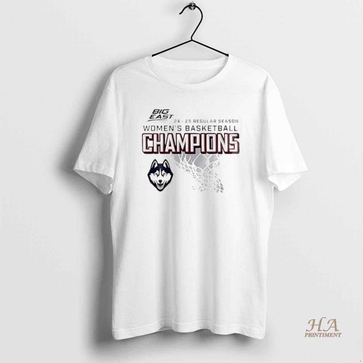 Official Uconn Huskies X Big East Wbb Season 24 25 Tournament Champions 2025