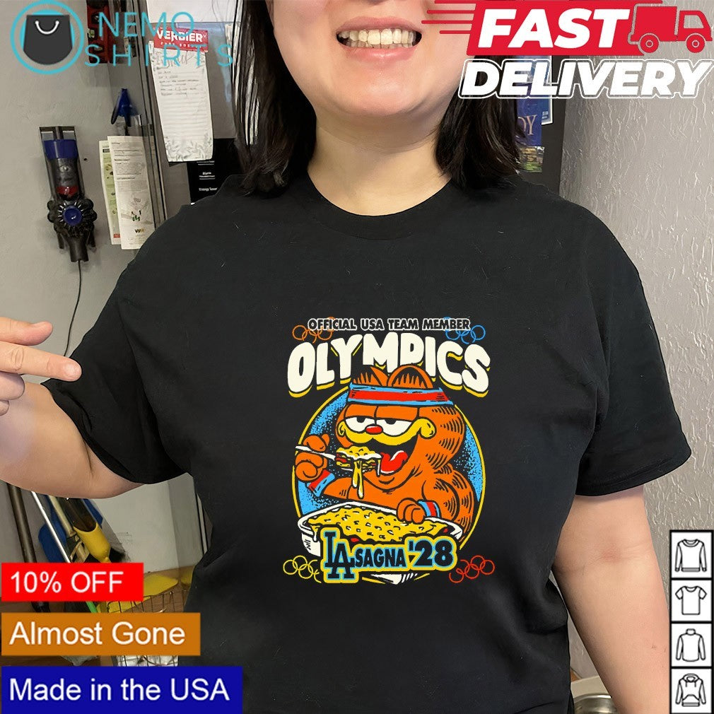 USA team member Olympics LAsagna 28 shirt