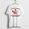 Official Undiagnosed But Something Aint Right Raccoon Rooster Shirt