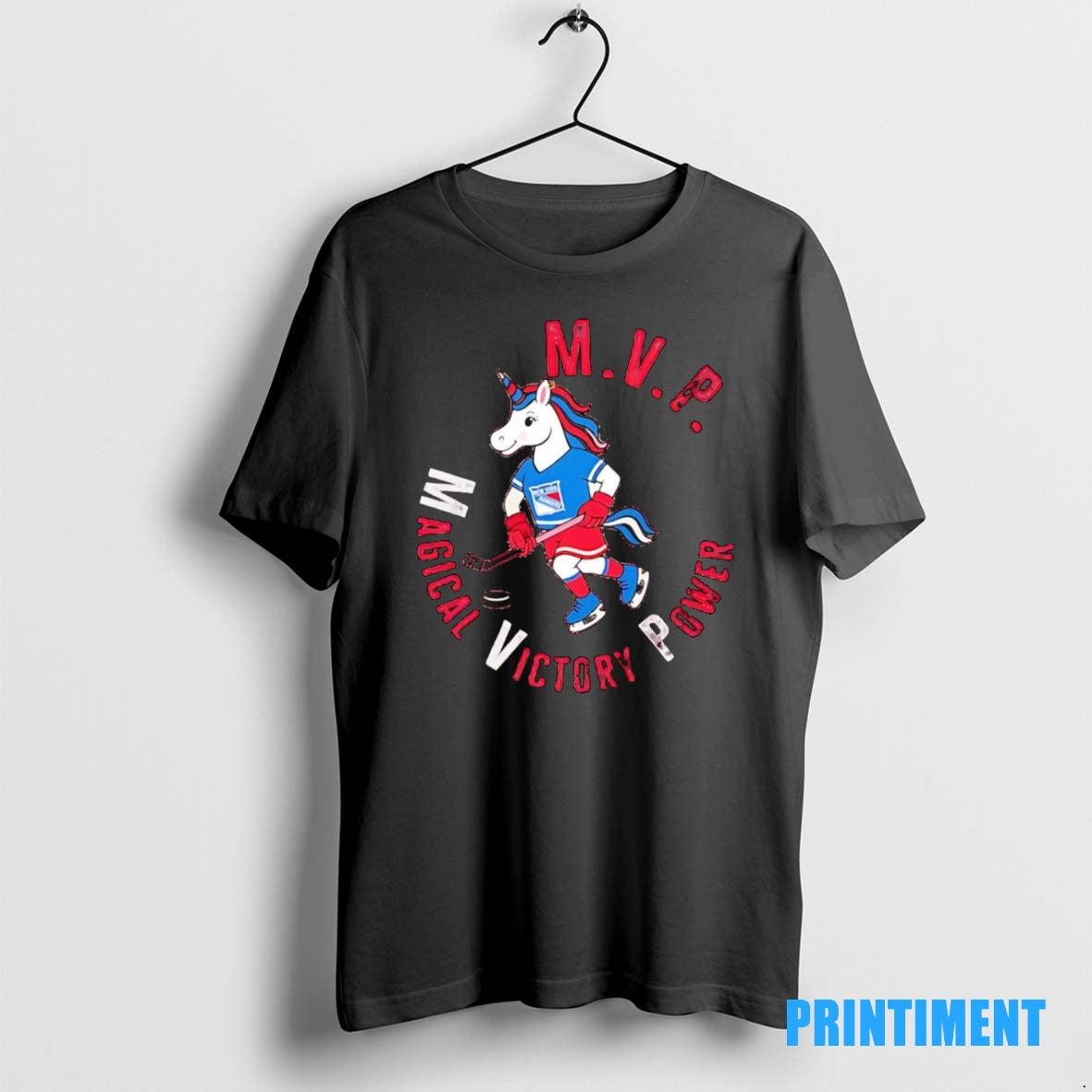 Official Unicorn Mvp Magical Victory Power New York Rangers Tee Sweater