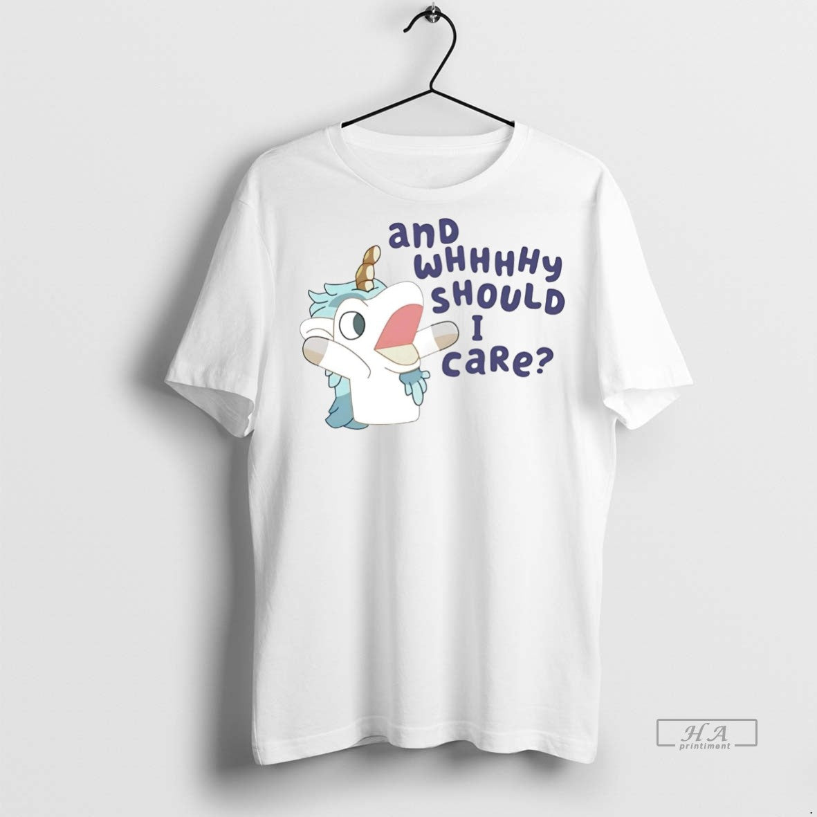 Official Unicorn And Why Should I Care Shirt