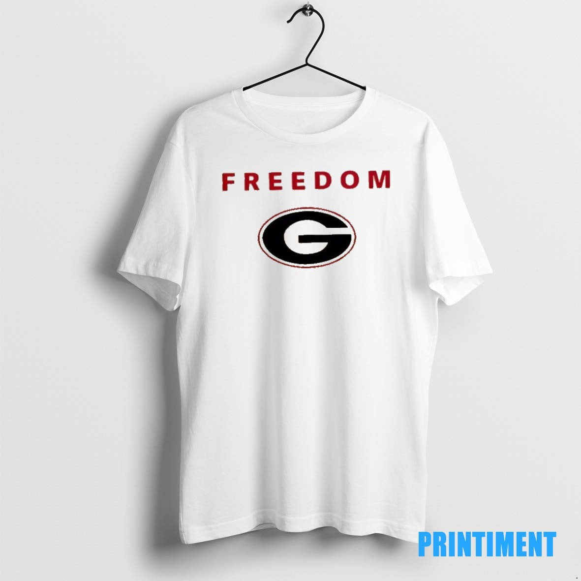 Official University Of Georgia Campus Freedom Charlie Kirk 2 Sided Tee Sweater