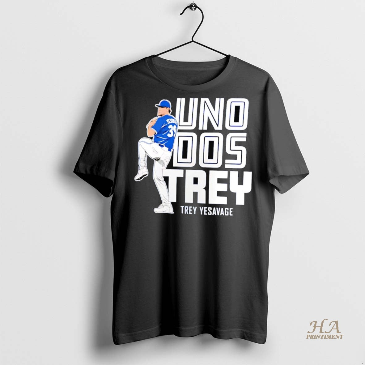 Official Uno Dos Trey Yesavage Toronto Blue Jays Shirt