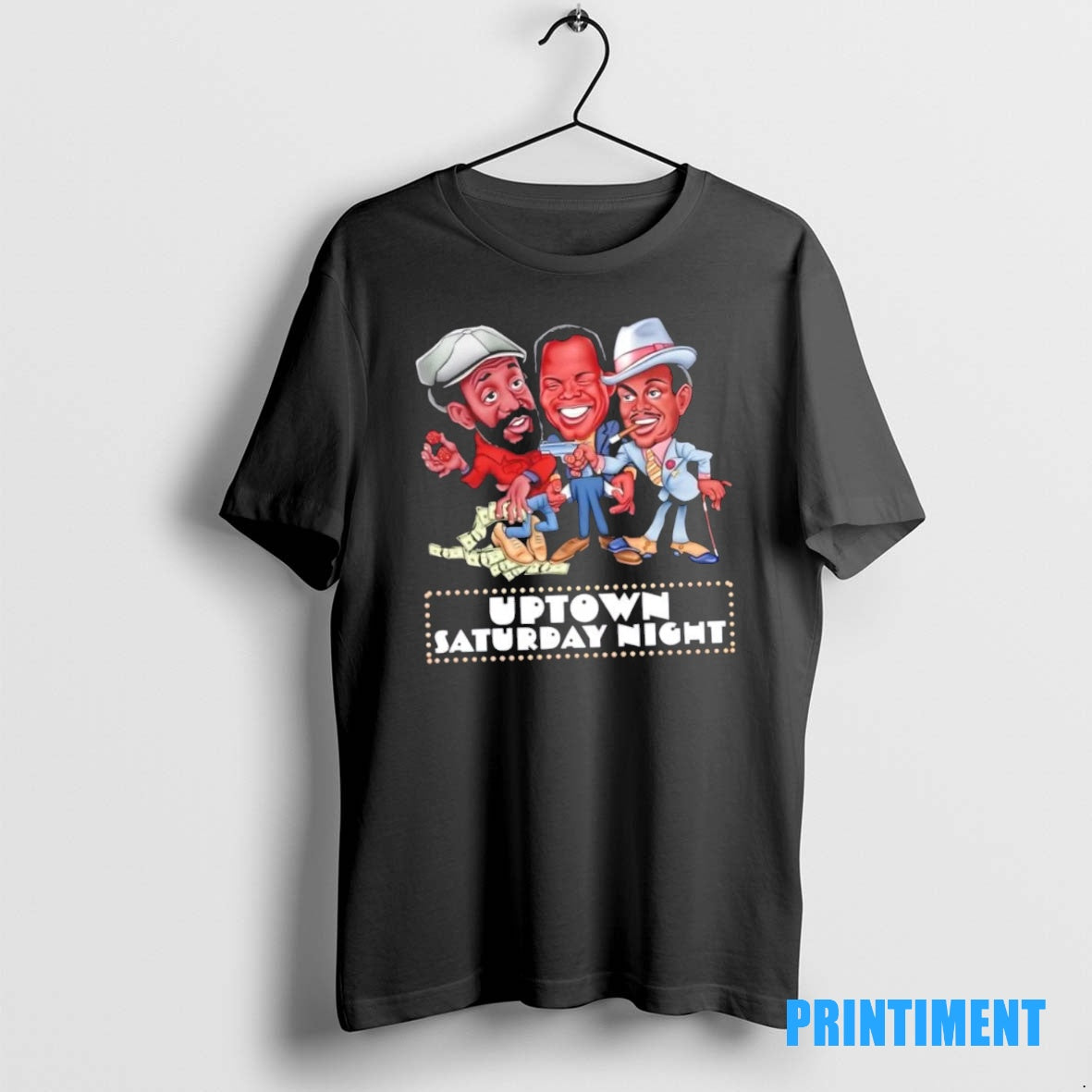 Official Uptown Staturday Night 1974 Caricature Vintage Tee Sweater