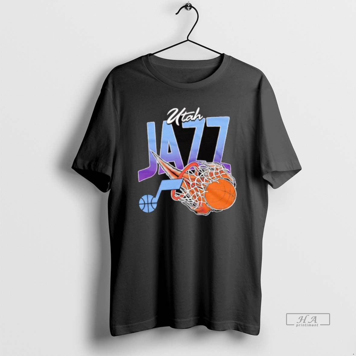 Official Utah Jazz On Fire Logo