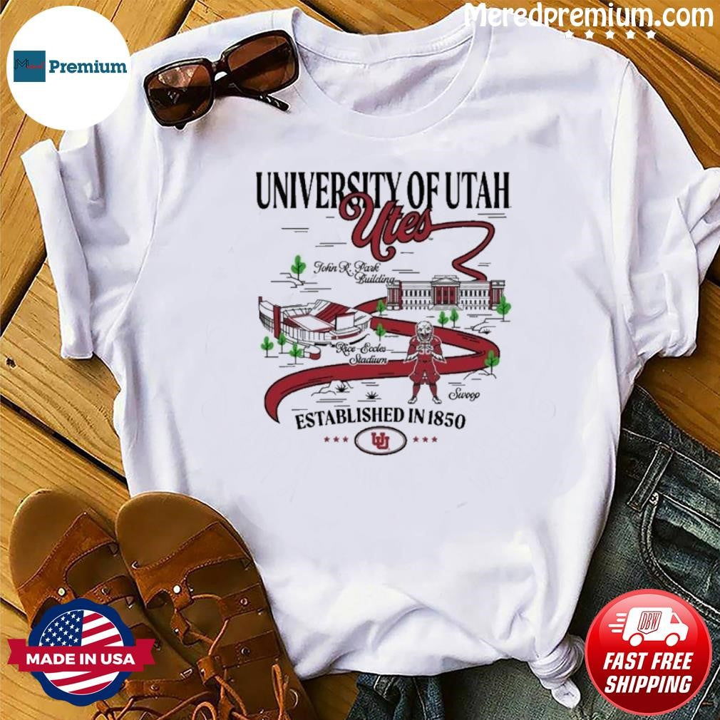 Utah Utes Hometown Highlights T-Shirt