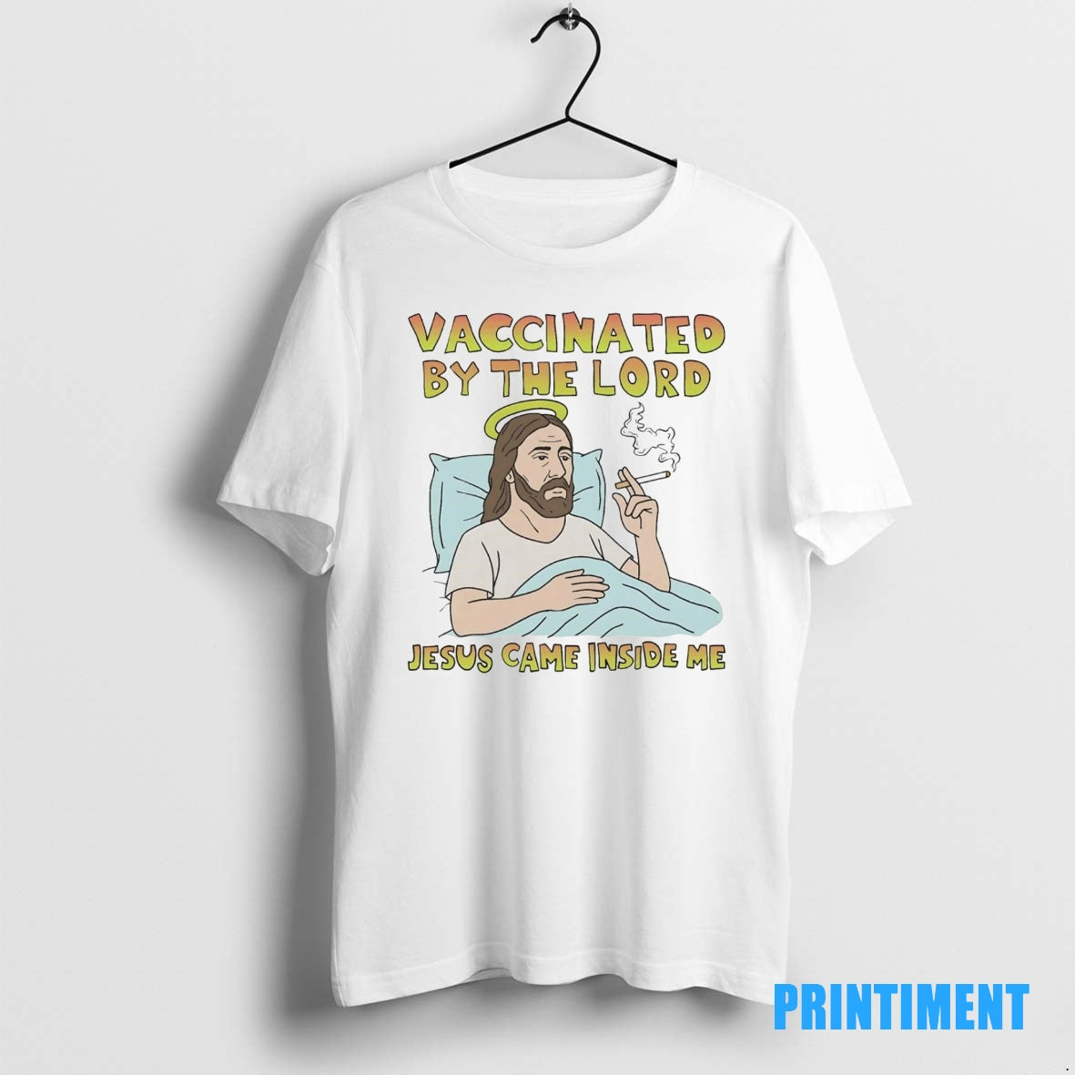 Official Vaccinated By The Lord Jesus Came Inside Me Tee Sweater
