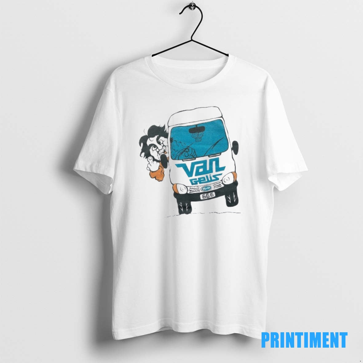 Official Van Gelis Middle Finger Tee Sweater