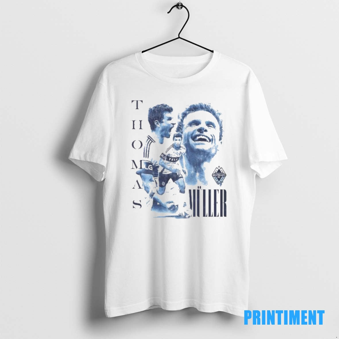 Official Vancouver Whitecaps Fc Thomas Muller 5 Vintage Tee Sweater