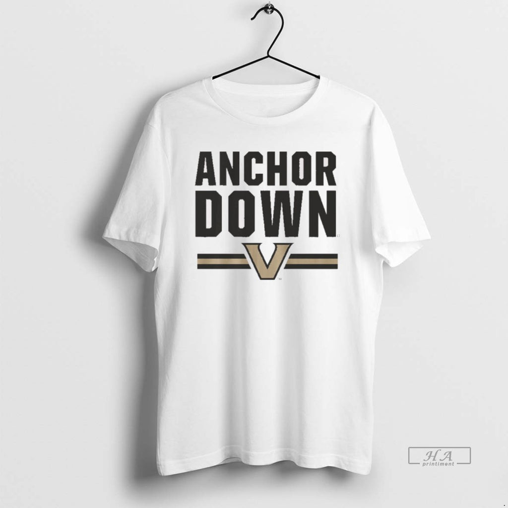 Official Vanderbilt Commodores Anchor Down Ncaa Football 2025