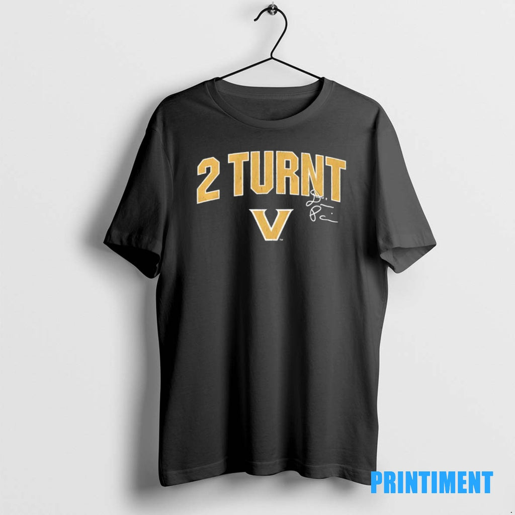Official Vanderbilt Commodores Football Diego Pavia 2 Turnt Signature Tee Sweater
