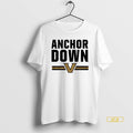 Official Vanderbilt Commodores Football Anchor Down Logo