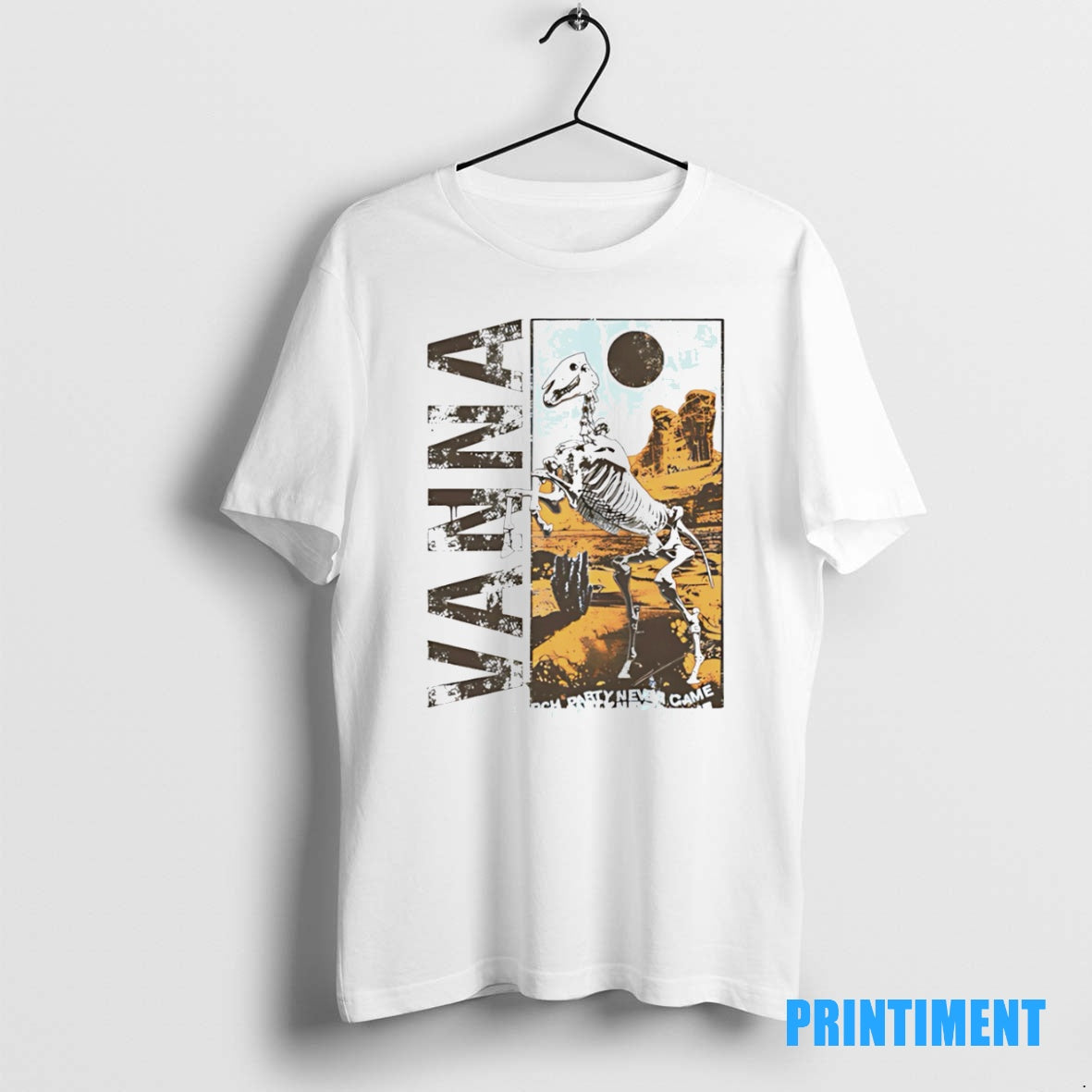 Official Vanna Skeleton Band Tee Sweater