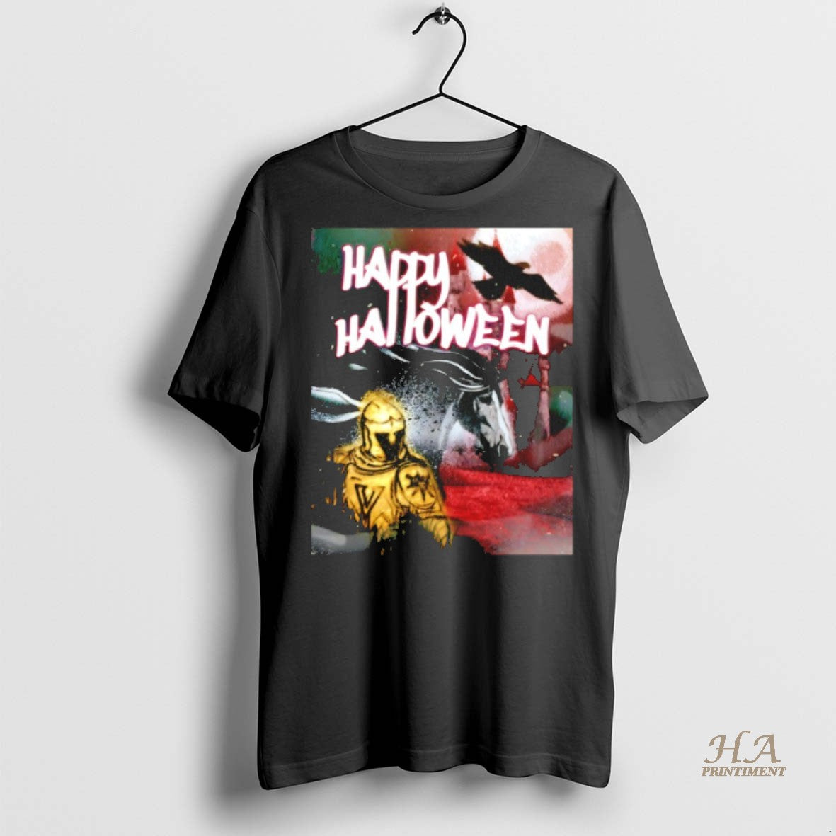Official Vegas Golden Knights Happy Halloween 2025 Art Shirt