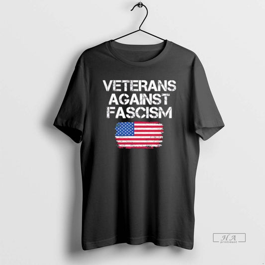 Official Veterans Against Fascism American Flag