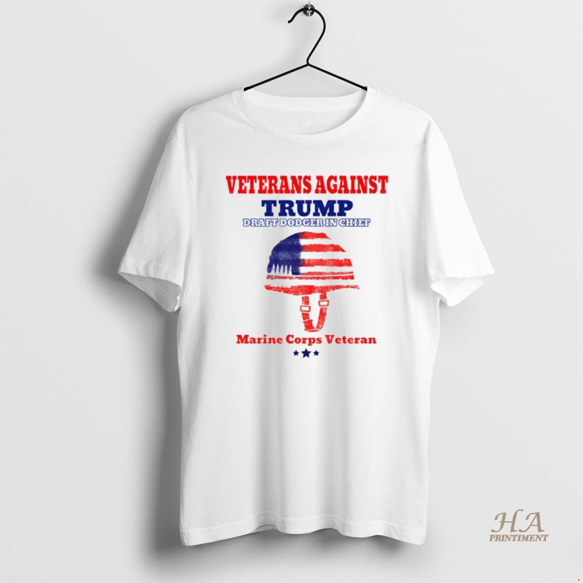 Official Veterans Against Trump Marine Corps Vet Draft Dodger In Chief