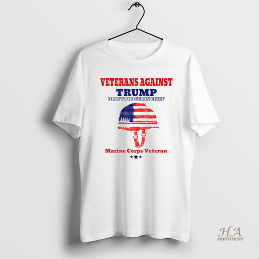 Official Veterans Against Trump Marine Corps Vet Draft Dodger In Chief