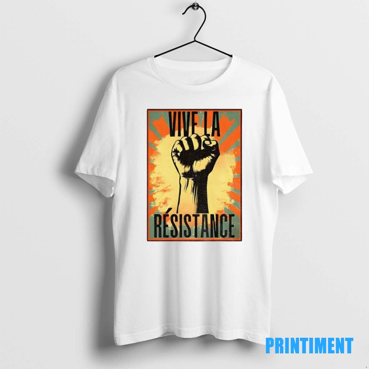 Official Vive La Resistance Resistance Works Always Will Vintage Tee Sweater