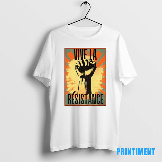 Official Vive La Resistance Resistance Works Always Will Vintage Tee Sweater