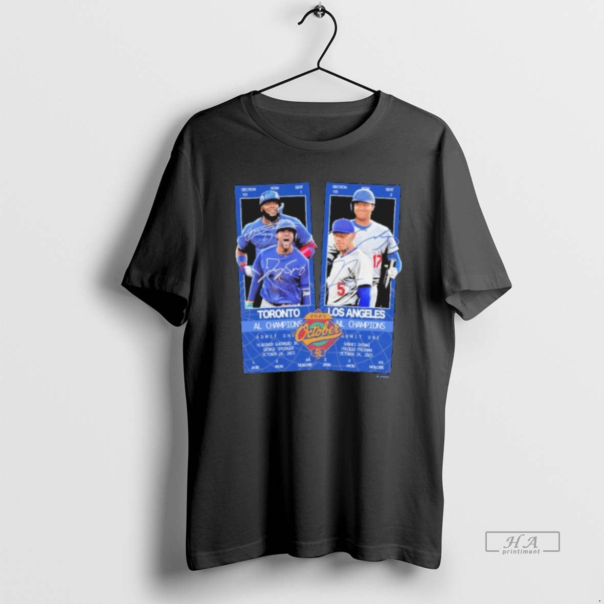 Official Ws Matchup 25 Blue Jays Vs Dodgers