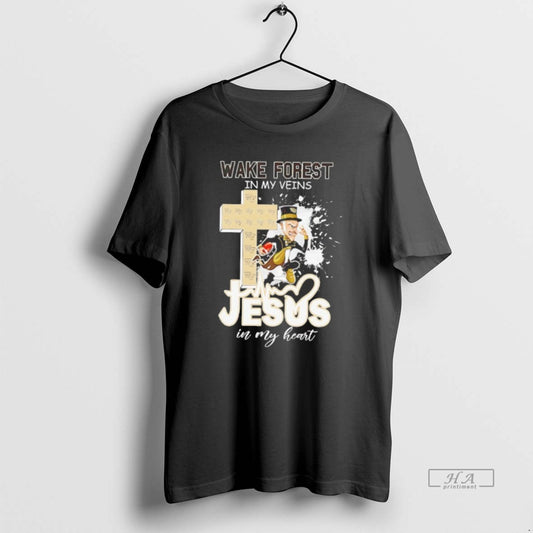 Official Wake Forest Demon Deacons In My Veins Jesus In My Heart