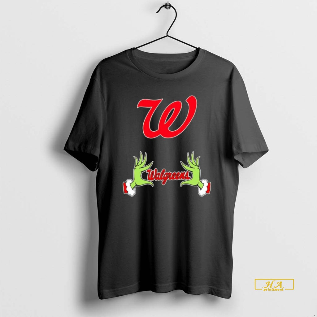 Official Walgreens X Grinch Hands Merry Christmas