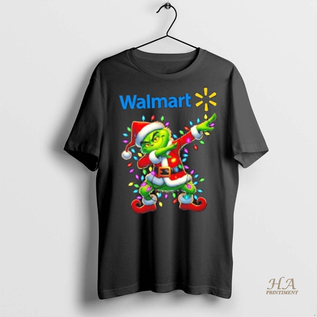 Official Walmart Grinch Dabbing Merry Christmas Shirt
