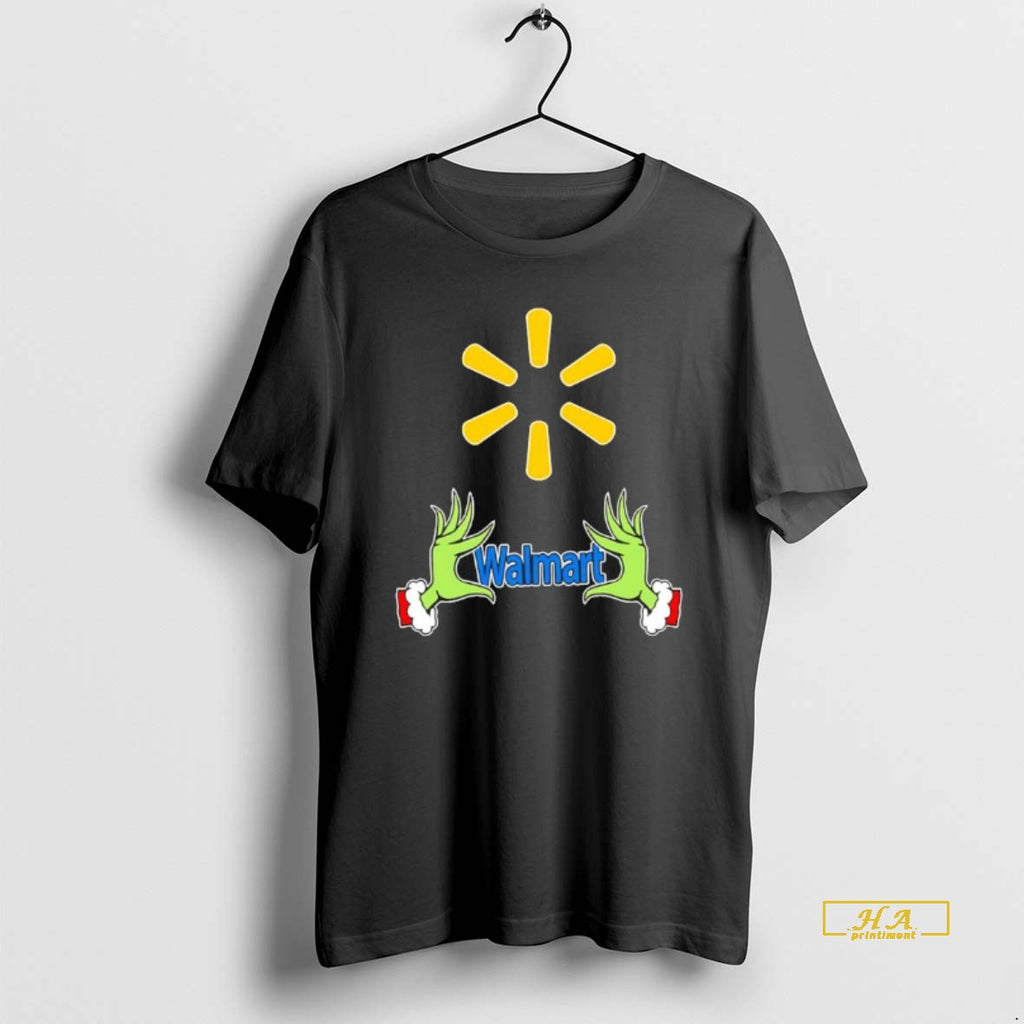 Official Walmart X Grinch Hands Merry Christmas