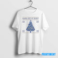 Official Wanna See My Bush Christmas Tree Ugly Tee Sweater