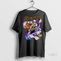 Official Warren Lotas X Los Angeles Lakers Collab Skeleton Logo Shirt