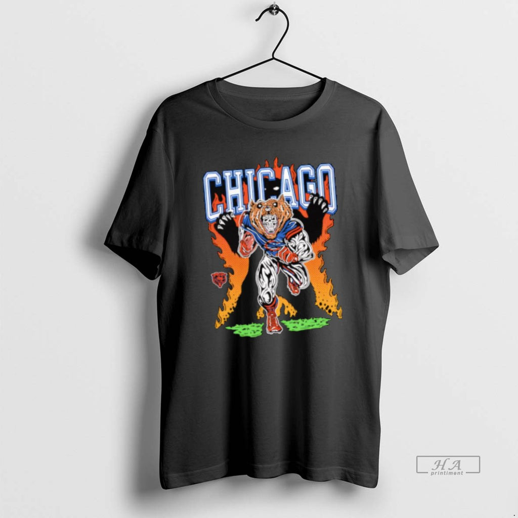 Official Warren Lotas X Rushing Chicago Bear Skeleton