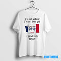 Official Washington Map Im Not Yelling Im An Iowa Girl I Just Talk Loud Tee