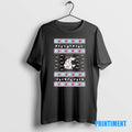 Official Washington State Cougars Ugly Christmas Light Tee Sweater