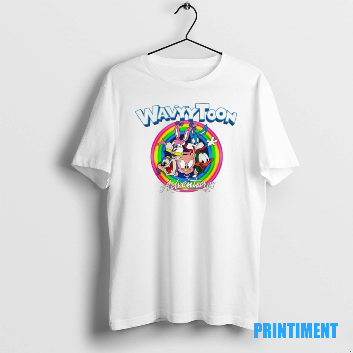 Official Wavy Toons Adventures Cartoon Tee Sweater