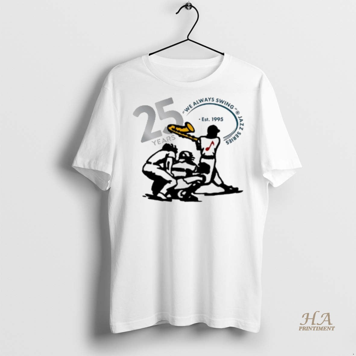 Official We Always Swing Jazz Series Est Shirt