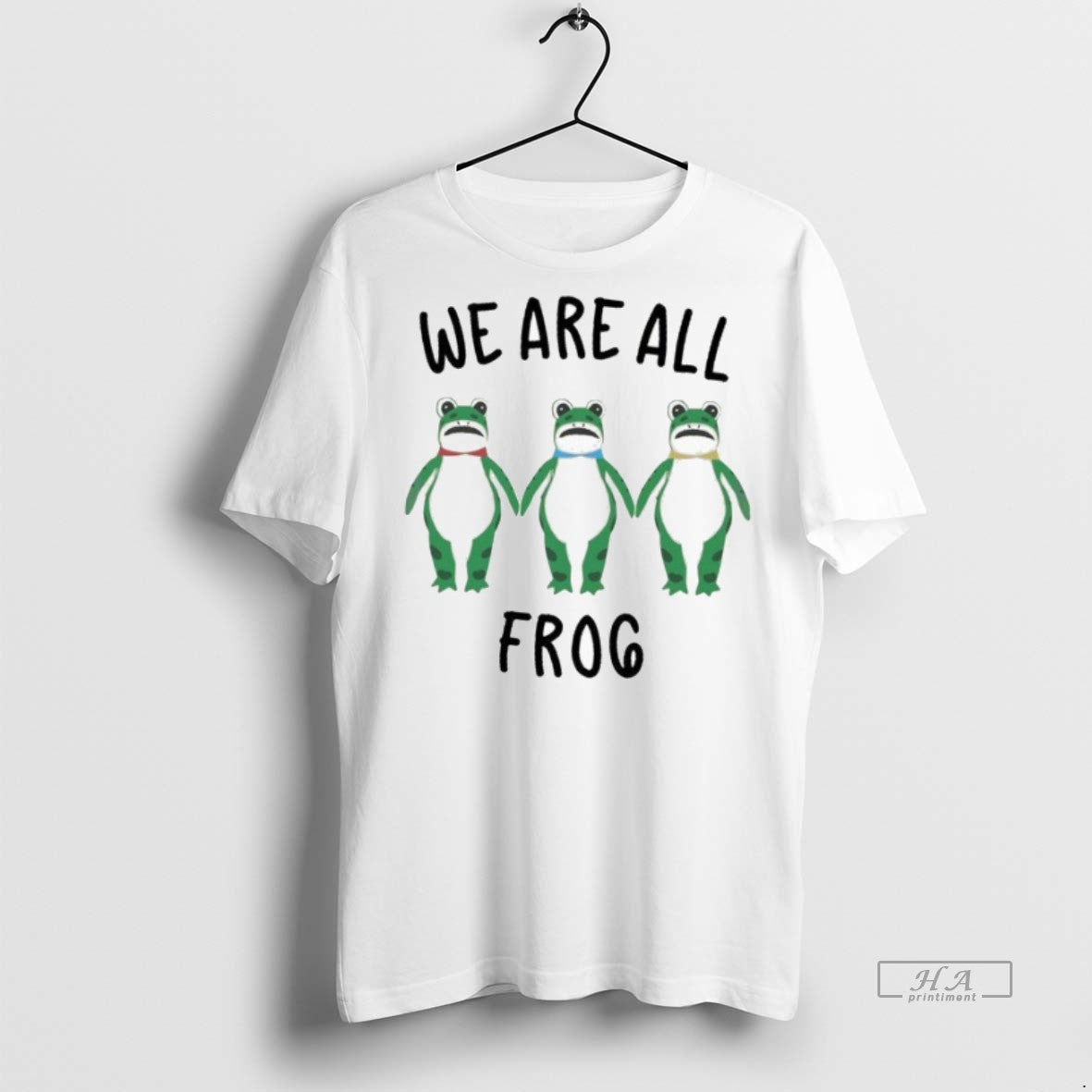 Official We Are All Frog Portland Abolish Ice Anti Fascism Peaceful Protest Shirt