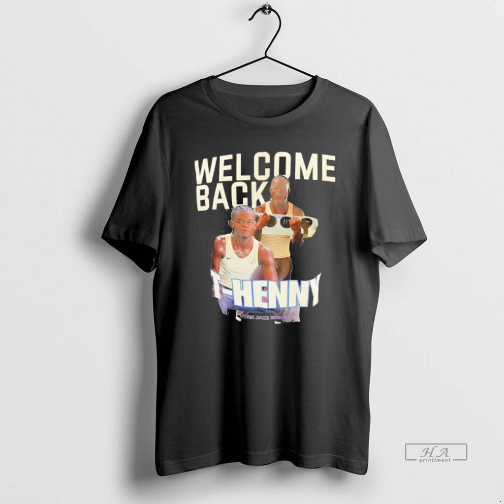 Official Welcome Back T Henny Utah Jazz 2025 2026
