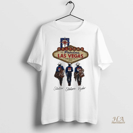 Official Welcome To Fabulous Las Vegas Nevada 2025 Statler Stetson Ryder Vintage Shirt