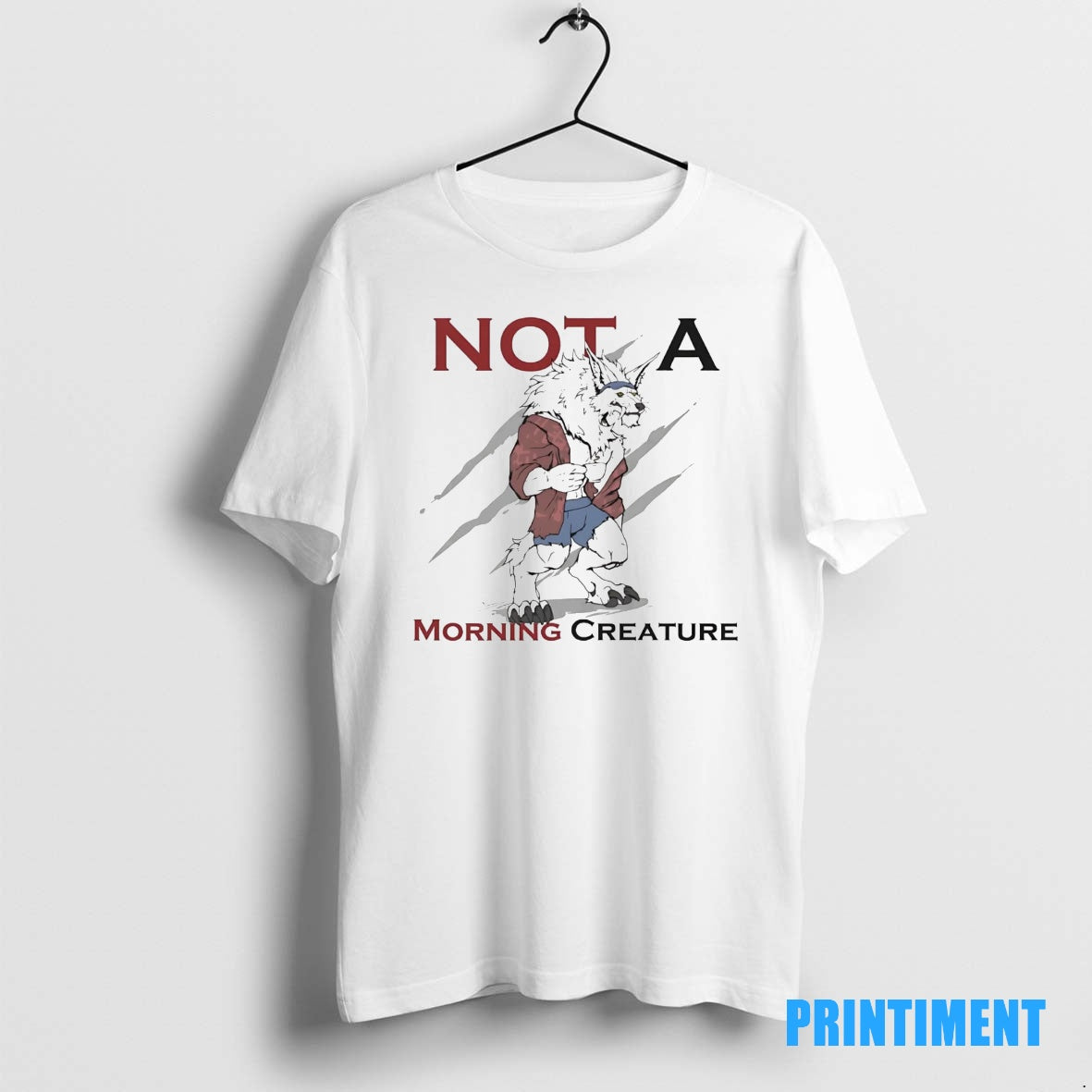 Official Werewolf Not A Morning Creature Tee Sweater