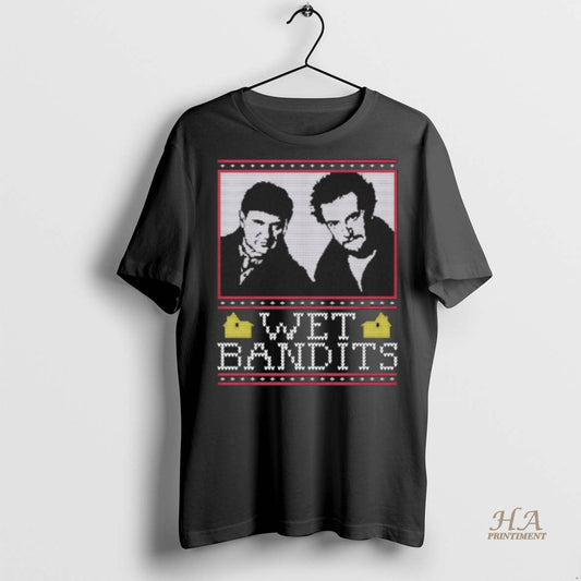 Official Wet Bandits Harry And Marv Christmas Ugly Shirt