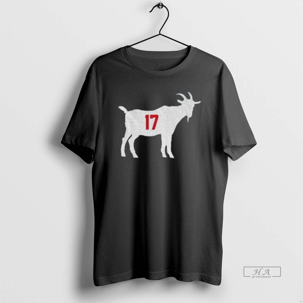 Official Will Klein Wearing Ohtanis Number On A Goat 17 Dodgers Mvp