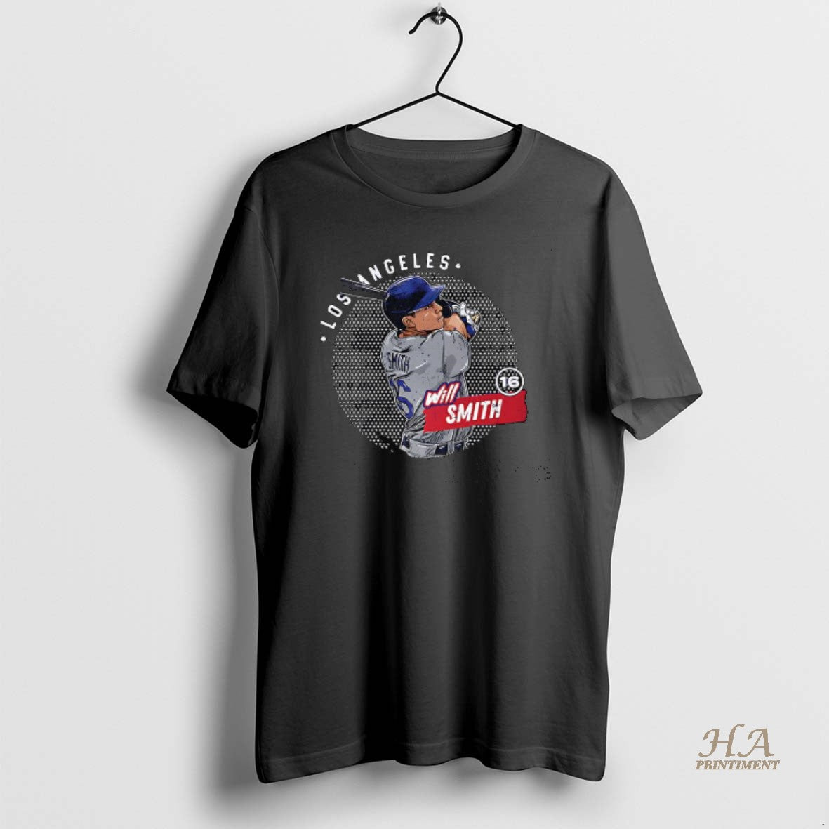 Official Will Smith Los Angeles Dodgers World Series Champions 2025 Baseball Hit