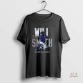 Official Will Smith Los Angeles Dodgers World Series Champions 2025 Name Blocks Signature