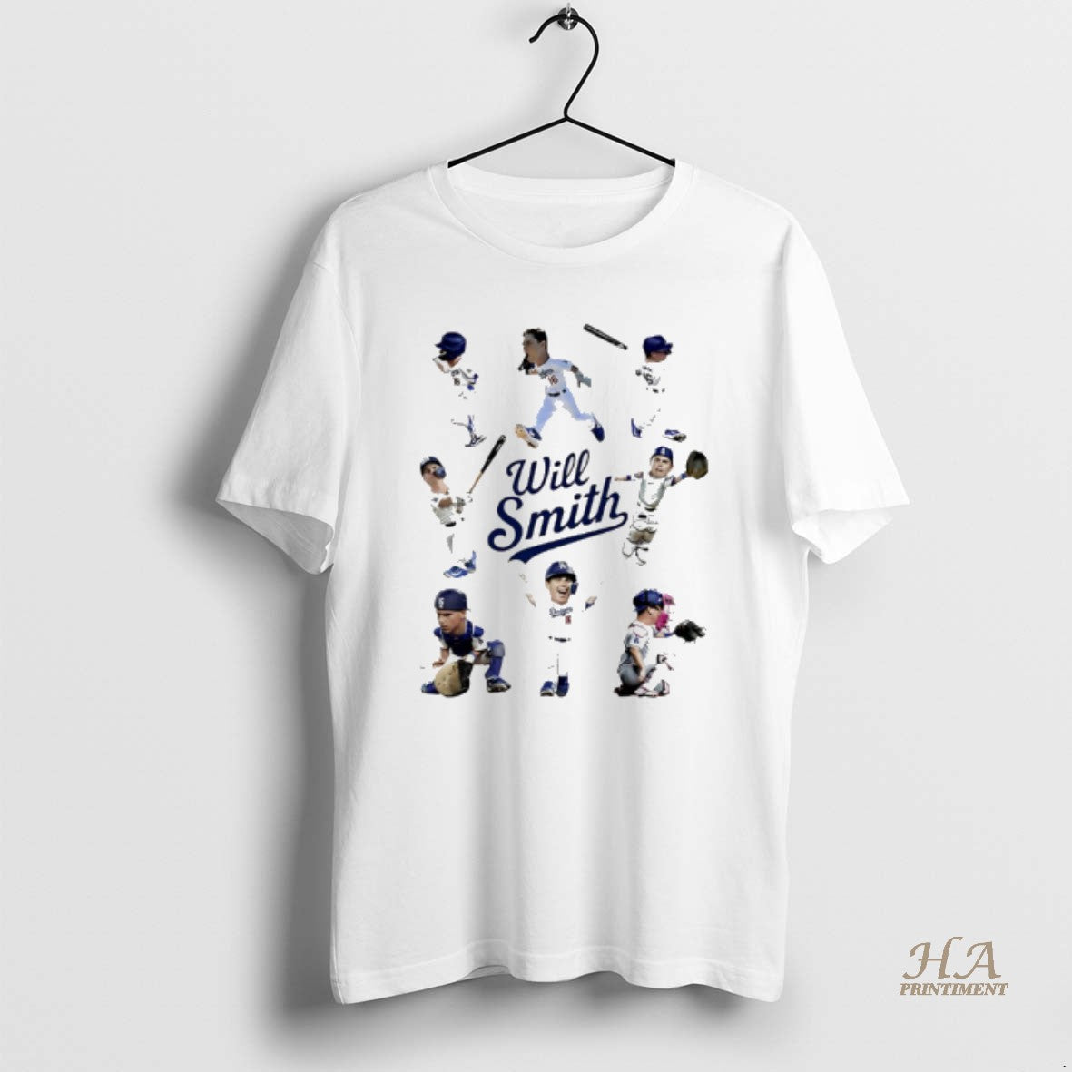 Official Will Smith Los Angeles Dodgers Catcher Player Natural Moment