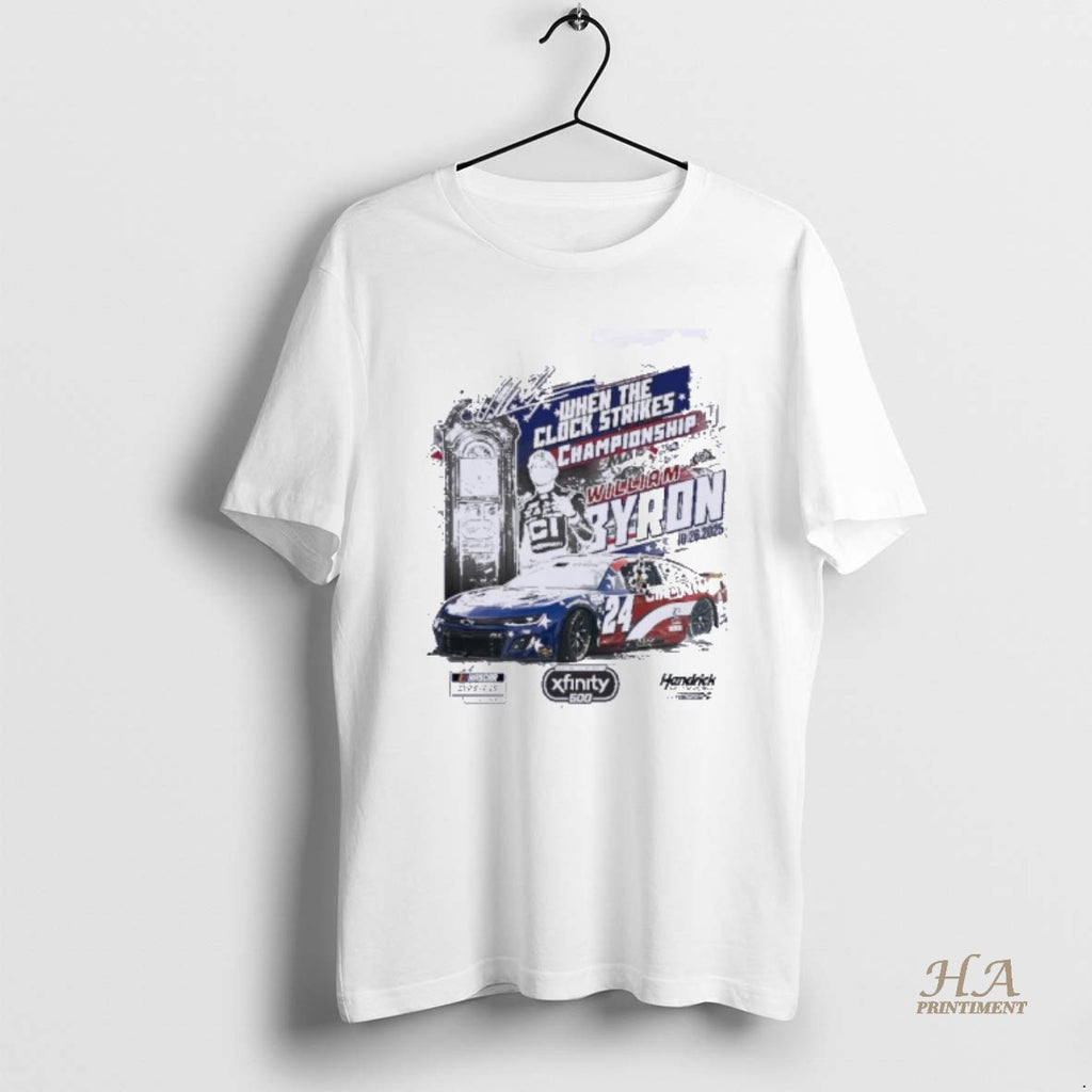 Official William Byron 2025 Xfinity 500 Race Winner